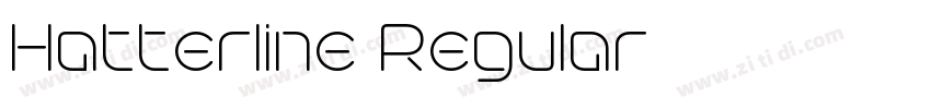 Hatterline Regular字体转换 Hatterline Regular字体转换